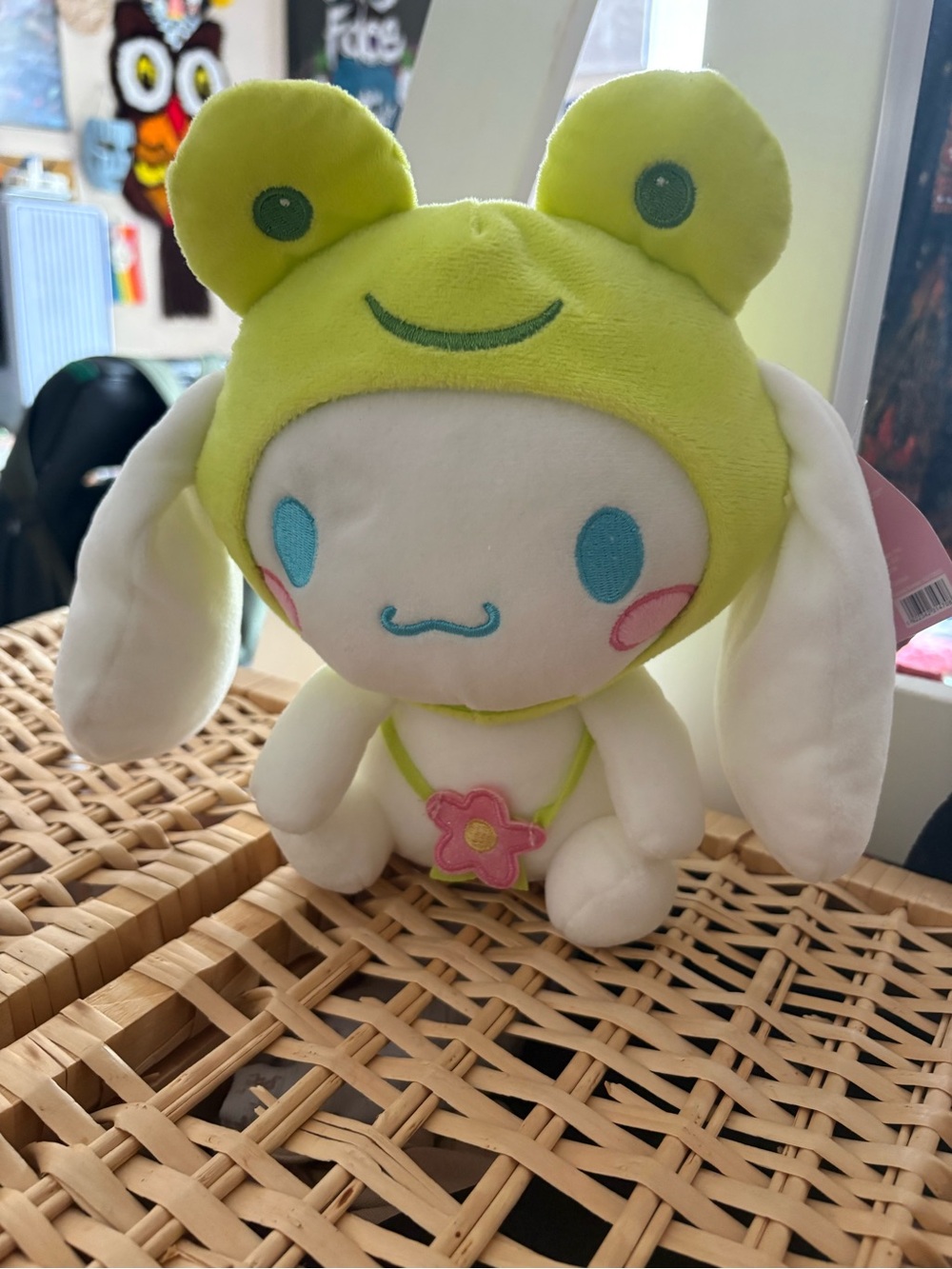 Cinnamoroll In a Frog Hoodie plush
